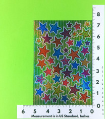 Glittery Stars Sticker Sheet