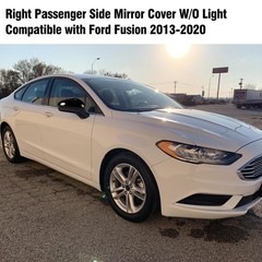 Compatible with Ford Fusion Side Mirror Cover Cap 2013 2014 2015 2016 2017 20…