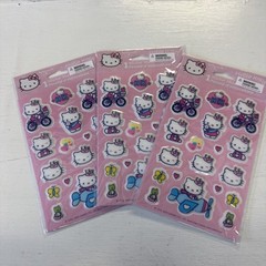 Hello Kitty Crown Stickers Stickety-Doo-Da American Greetings 2005 1 Sheets
