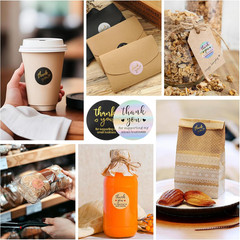 Thank You Stickers Small Business – 6 Rolls 3000 Pieces Thank You for Supporting