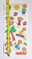Vintage 2001 MAMBI Me & My Big Ideas TROPICAL KIDS Stickers (SR-140)