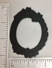 Tim Holtz Die Cuts * Embossed Floral Frame * Set of 12 * Black, White or Kraft