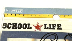 Colorbox School Spirit Life 12 Transparencies Acid Free 55576 Scrapbook Card NEW