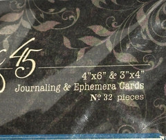 Graphic45 Worlds Fair Collection Cardstock Journaling Ephemera Cards Inserts