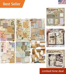 450 PCS Vintage Scrapbook Supplies Junk Journal Supplies, Scrapbook Supplies …