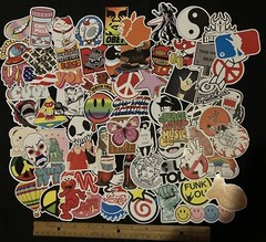 💣 LOT OF 20 RANDOM STICKER BOMB lots of styles Decals assorted decorations
