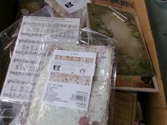 50+ PIECES MYSTERY LOT EPHEMERA JUNK JOURNAL