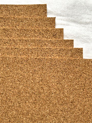 6″x6″ Black Chipboard & Cork Sheets Scrapbooking Paper Crafts Mixed Media Thick