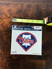 MLB Multi-Use Decal Reusable/Removable – WinCraft -NEW – PHILADELPHIA PHILLIES