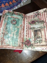 Shabby Christmas Junk Journal Scrapbook Usa Seller