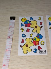 3 Modules Spot The Dog Stickopotamus Stickers, Vintage, HTF, Rare, Spot’s ABC’s