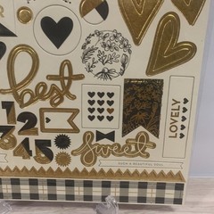 My Minds Eye «Yes, Please» Chipboard Pieces Crafts Scrapbooking Junk Journaling