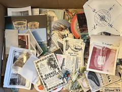 100+ Pc Vintage EPHEMERA LOT Junk Journal Scrapbook Collage Mixed Media