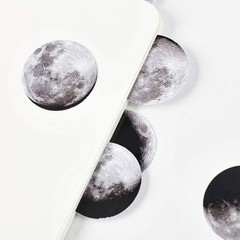 Decorative Moon Phase Stickers, 45PCS for Scrapbook and Notebook Embellishments