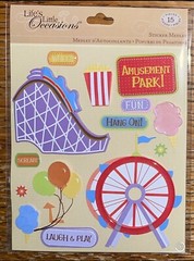 RARE K&Company Lifes Little Occasions Amusement Park Roller Coaster Ferris Wheel