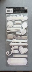 Me & My Big Ideas Celebrate Chipboard Stickers Scrapbook Card Making New