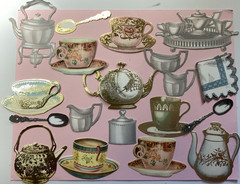 Anna Griffin Misc Tea Embellishments 19 Pieces
