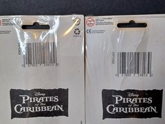 (2) SEALED Sandylion Disney Pirates Of The Caribbean Sticker Pack 2 Sheets