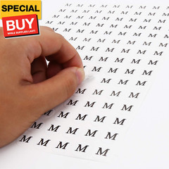 4200 Pcs Clothing Size Round Stickers, 1/2” Labels Sticker White Adhesive Appare