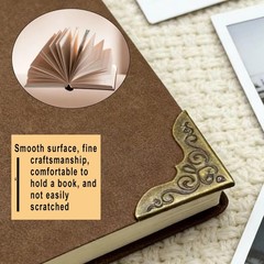 Book Corner Protector Metal Corner Cover for Scrapbook Album Menu Folder Incl…