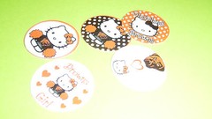 Pre Cut One Inch Bottle Cap Images Hello Kitty Cleveland Browns Free Shipping