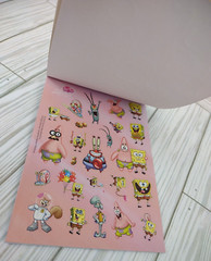 SpongeBob Squarepants Mini Sticker Activity Book 100+ Stickers Colorful Scenes