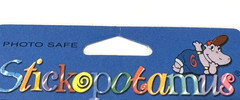 Stickopotamus Sticko Scrapbook Stickers Soccer Ball Sport SPPH-14 Photo Safe NEW