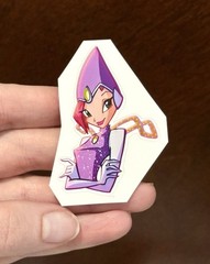 Winx Club Bloom Stella Aisha Flora Tecna Musa Fairy 6 Sticker Set