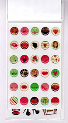Stick-a-bilities GIRLFRIENDS (75pc) PUFFY EPOXY HOLOGRAM STICKERS 3 SHEETS
