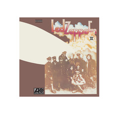 Led Zeppelin II Album Cover Sticker Decal