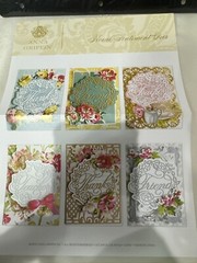 Anna Griffin Floral Sentiment Cutting Dies- AG-961H New