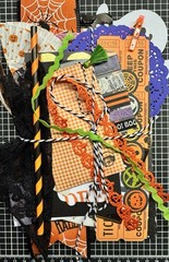Halloween Junk Journal Supplies – 50+ Piece Lot – Ephemera Modern & Vintage Fun