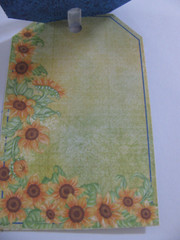 Heartfelt Creations TAG BOOKLET 4 Pieces Ribbon HANDMADE