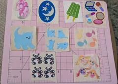 Vintage Sandylion Stickers Lot Out Of Sticker Album Some Odor