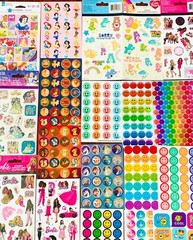 199+ Stickers | HUGE Wholesale Sticker Mixed Lot Kit collection