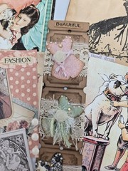 Scrapbook Romantic Vogue Fashion Style Craft Accessories Mixed Lot
