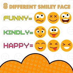 500 Pcs Smiley Face Motivational Stickers for Teachers, Bright Yellow
