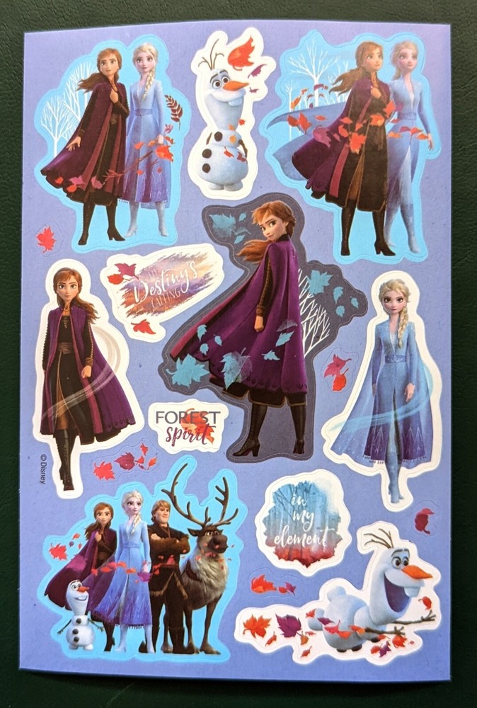 Disney Princess Frozen II Sticker Sheet