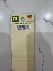 Making Memories Page Pebbles Rectangle Small Blank Item#22746 Scrapbooking Craft