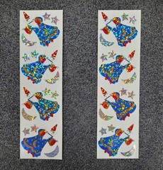 Vintage Wizards 1980s Hambly Studios Foil Holo Stickers! Vintage Collectables!