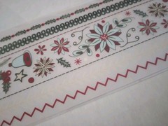 Scrapbook Rub On + Epoxy Sticker Dot Combo Set – Holiday Themed Red/Green