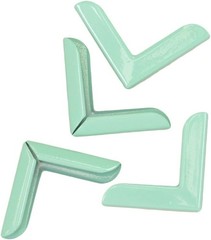 Turquoise Scrapbooking Corner Pieces for Crafting and Personalizing Projects
