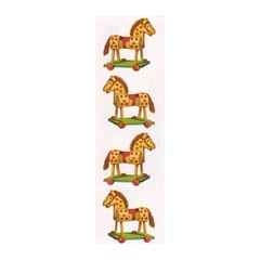 Michel & Company Retro Sticker Seal (Wooden Rocking Horse Toy)