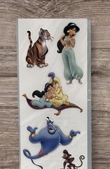 Disney Jasmine Aladdin Scrapbooking Dimensional Stickers EK Success NEW