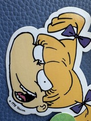 Lot Rugrats Colorful Sticker NOS Cartoons Nickelodeon Decal Angelica Chuckie