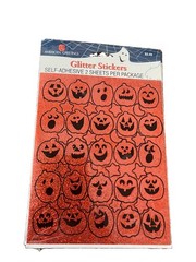 Vintage American Greetings Forget Me Not Halloween Stickers 4 Sheets (You Pick)