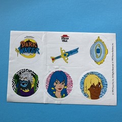 Vintage 90s Pizza Hut Promotional Pirates of Dark Water Sticker Sheet 1992