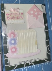 2 – The Card Connection – Self Adhesive Happy Birthday Cake Presents