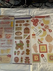 Jolees and more Baby Girl Sticker Lot