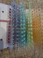 HSN Diamond Press Book of Faux Pearl Embellishments Multi Color 1710 Pieces